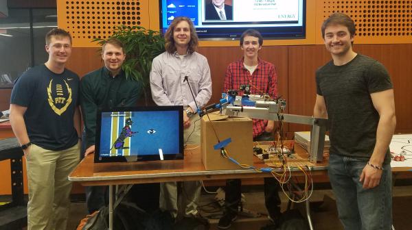 ArtBot: Kinematic Panther Statue